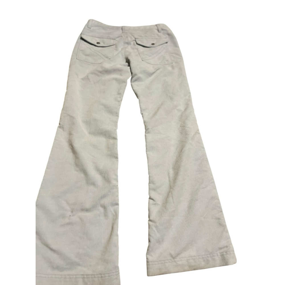 Women's Tommy Hilfiger Light Blue Corduroy Boot Cut Pants Size 8 - Picture 5 of 6